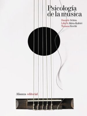 cover image of Psicología de la música